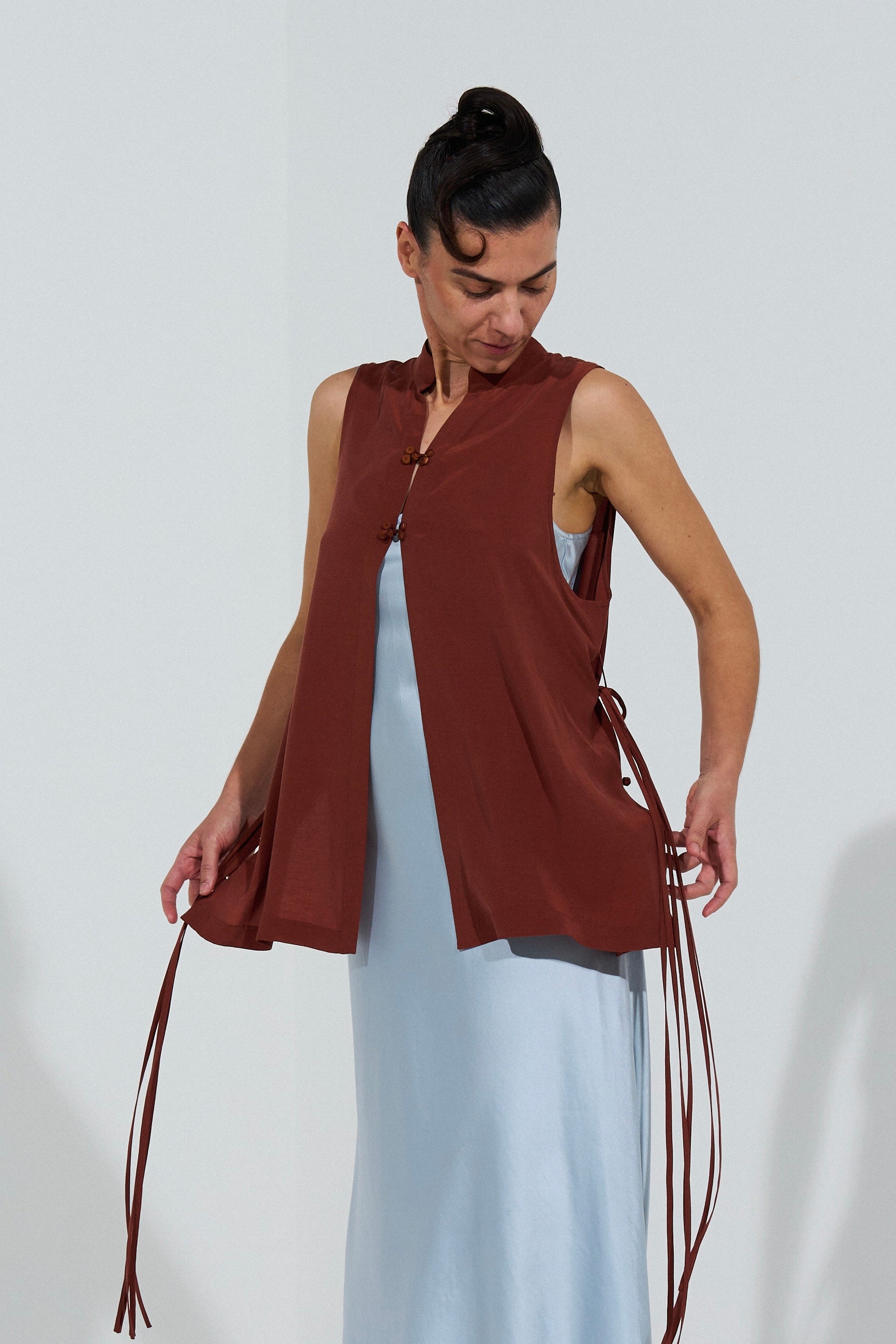ナディア atelier nadia nest dress ワンピース　ドレス 新品未使用/定価9.2万】ナディア NADIA *nest dress ワンピース